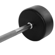 Штанга фіксована пряма обрезиненная Zelart Rubber Coated Barbell 40 кг, код: TA-2685-40-S52