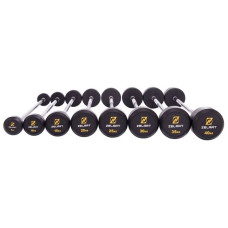 Штанга фіксована пряма обрезиненная Zelart Rubber Coated Barbell 40 кг, код: TA-2685-40-S52
