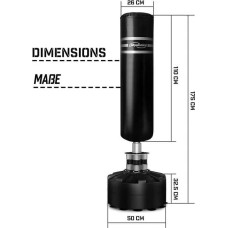 Окрема боксерська груша Physionics 175 см, код: M-10492926-IN