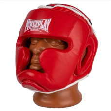 Боксерський шолом тренувальний PowerPlay XL червоний, код: PP_3100_XL_Red