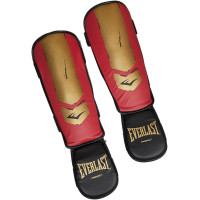 Захист ніг дитячий Everlast Proespect Youth Shin Guards S/M, червоний-золотий, код: 009283619534