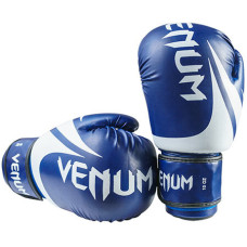 Боксерські рукавички Venum DX  8oz, синій, код: VM2145-8B-WS