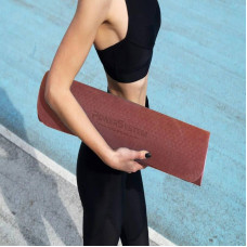 Килимок для йоги та фітнесу Power System Yoga Mat Premium Purple, код: 4060PI-0