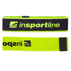 Стрічка опору для вправ Insportline Hiplop S (опір 13 кг), чорний-салатовий, код: 21694-IN