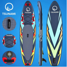 Надувна SUP дошка Tsunami 320 см з веслом Bolt, код: P-5907739314277
