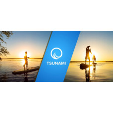 Надувна SUP дошка Tsunami 320 см з веслом Bolt, код: P-5907739314277