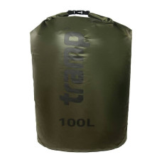 Гермомішок Tramp PVC Diamond Ripstop 100л, оливковий, код: UTRA-210-olive