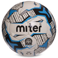 М"яч футбольний Mitre білий-синій, код: MR-16_WBL