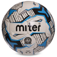 М"яч футбольний Mitre білий-синій, код: MR-16_WBL