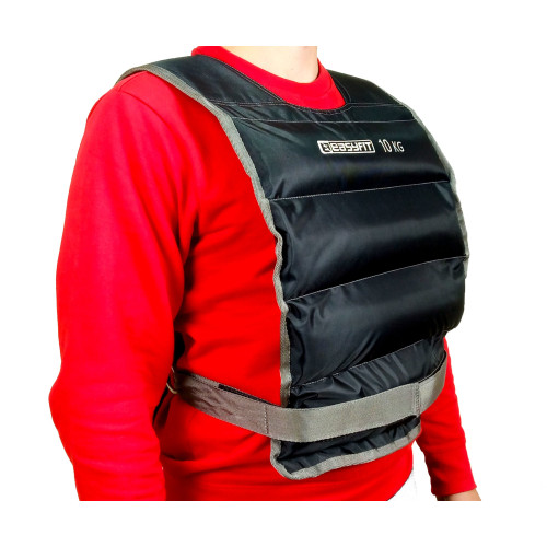 Жилет для обтяження EasyFit 10 кг, код: EF-VST-10