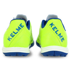 Сороконіжки взуття футбольне дитяче Kelme Basic розмір 36-EUR/35-UKR, салатовий-синій, код: 873701-9986_35