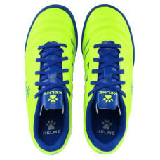 Сороконіжки взуття футбольне дитяче Kelme Basic розмір 36-EUR/35-UKR, салатовий-синій, код: 873701-9986_35