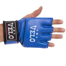 Рукавички для змішаних єдиноборств MMA Velo XL синій, код: ULI-4018_XLBL
