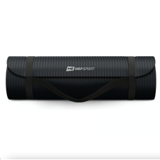 Килимок для йоги Hop-Sport HS-NB020GM NBR 2см чорний,код: 5902308232198
