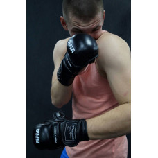 Рукавиці для MMA PowerPlay S, чорний, код: PP_3026_S_Black