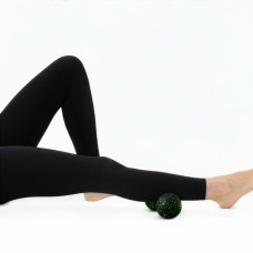 Масажний м'яч подвійний Actiget EPP 8 x 16 см Black/Green, код: ACT0098