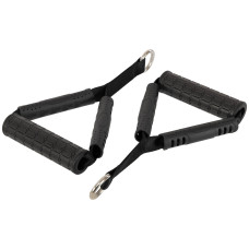 Ручки для тяги рукоятки для тренажерів Record Xtreme Handles 2шт, чорний, код: FI-4772