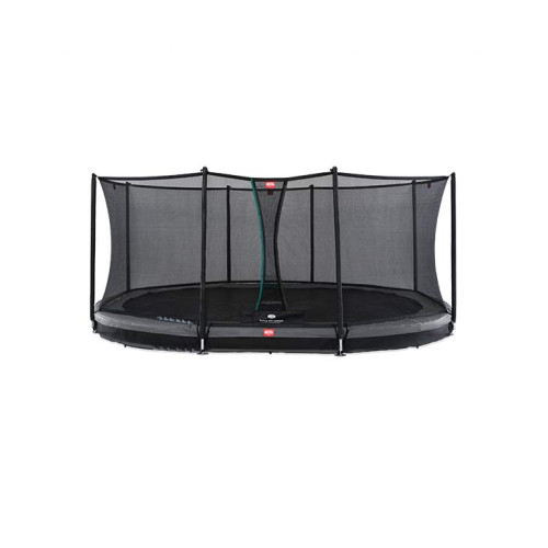 Батут Berg Grand Favorit InGround 520 Black + сітка Comfort, код: 30.23.65.40