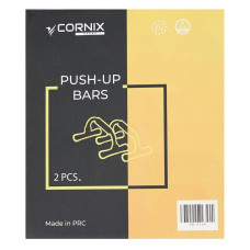 Упори для віджимань Cornix Push-up Black/Orange, код: XR-0168