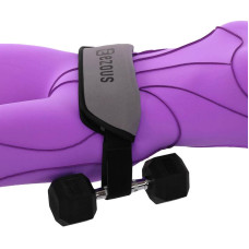 Пояс тренажер для сідничного містка регульований ваговий пояс Ezous Portable Hip Thrust Strap сірий-чорний, код: L-04
