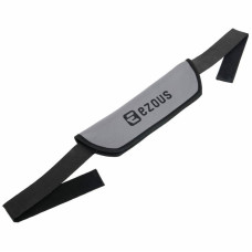 Пояс тренажер для сідничного містка регульований ваговий пояс Ezous Portable Hip Thrust Strap сірий-чорний, код: L-04