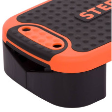 Степ-платформа Zelart 4 in 1 Mutifuctional Step 53x36x14см, чорно-жовтогарячий, код: FI-3996