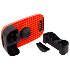 Степ-платформа Zelart 4 in 1 Mutifuctional Step 53x36x14см, чорно-жовтогарячий, код: FI-3996