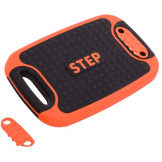 Степ-платформа Zelart 4 in 1 Mutifuctional Step 53x36x14см, чорно-жовтогарячий, код: FI-3996