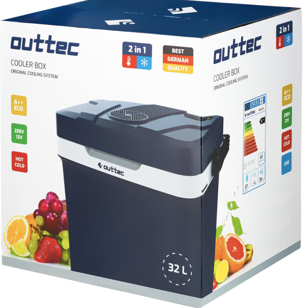 Автохолодильник Outtec 32 L синій, код: 5907766660651