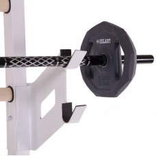 Шведська стінка-стійка з лавкою для преса та спини BioGym Wood FULL PRO з набором експандерів, код: L-2407