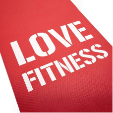 Мат для фітнесу Reebok Love Fitness Red 4 мм, код: RAMT-11024RDL