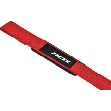 Лямки для тяги RDX S4 Gym Cotton Gel Straps Red Plus, код: WAC-S4R+