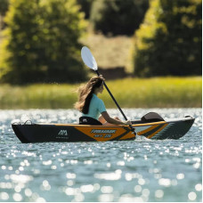 Надувна байдарка одномісна Aqua Marina Tomahawk Air-K 375 + весло КП-1, код: M-9181921-IN