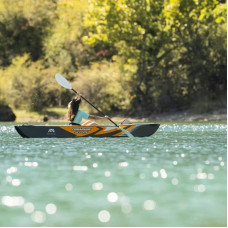 Надувна байдарка одномісна Aqua Marina Tomahawk Air-K 375 + весло КП-1, код: M-9181921-IN