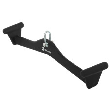 Рукоятка для тяги вниз з широким хватом Mdbuddy Lat Pull Down Bar нековзне покриття 550х120х120 мм, чорний, код: TA-5393