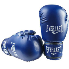 Боксерські рукавички Everlast 8oz, синій, код: EV2218/8B-WS
