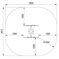 Тренажер м'язів плечового пояса InterAtletika 680х845х1827 мм, код: SE108-SM