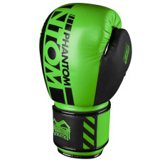 Боксерські рукавиці Phantom Apex Neon Green 14 унцій, код: PHBG2883-14