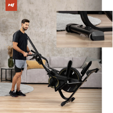 Орбітрек магнітний Hop-Sport HS-450B Dynamic чорно-золотистий, код: 5902308236318