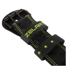Пояс атлетичний шкіряний Zelart XL чорний, код: VL-3342_XL
