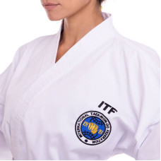 Кімоно для тхеквондо (добок) Matsa ITF, розмір 4 (зріст 170), білий, код: MA-5468_4W