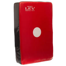 Макiвара Пряма Lev 25x45x9см, 1шт, червоний-чорний, код: LV-4284_RBK