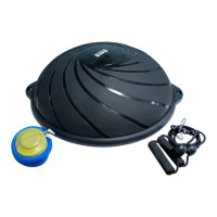 Балансувальна платформа SNS YJ07-2-black 60 см кільця чорна, код: 12644-SNS