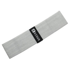 Гумка тканинна для вправ стрічка опору Ezous Loop Bands Hip Band Light-1 690х80 мм, білий, код: K-02-L