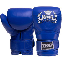 Снарядні рукавички Top King шкіряні S, синій, код: TKBMU-CT_S_BL-S52