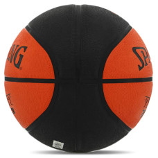 М"яч баскетбольний гумовий Spalding Varsity Fiba TF 150 №7, помаранчевий-чорний, код: 84620Z