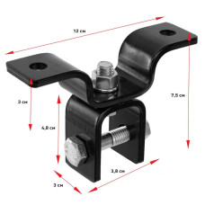 Вертлюг кріплення для боксерської груші Maxxmma Wood Beam Heavy Bag Hanger чорний, код: X1HB1