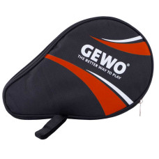 Чохол для ракетки Gewo Round Cover Master з відділенням для м'ячів Black/Red, код: 931257-SVA