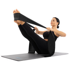 Стрічка-еспандер Generation Fitness 15-20 кг 200х15х0.7 см XL black, код: 523568-AX