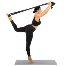 Стрічка-еспандер Generation Fitness 15-20 кг 200х15х0.7 см XL black, код: 523568-AX